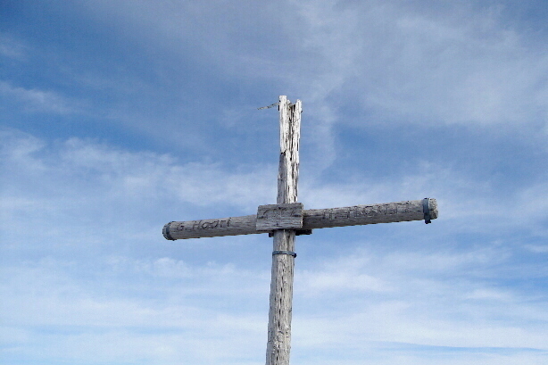 Summit cross of Albristhorn (2762m)