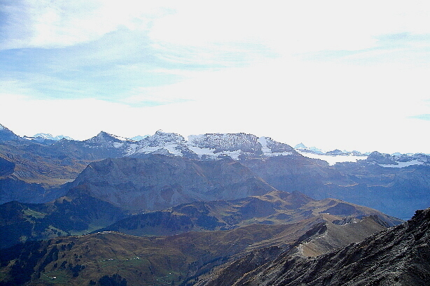 Steghorn (3146m), Wildstrubel (3244m), Glacier de la Plaine Morte