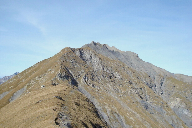 The Looking to Albristhorn (2762m) from Laveygrat