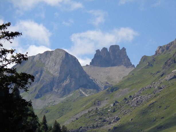 Ortelehorn (2552m), Tschingellochtighorn (2735m)