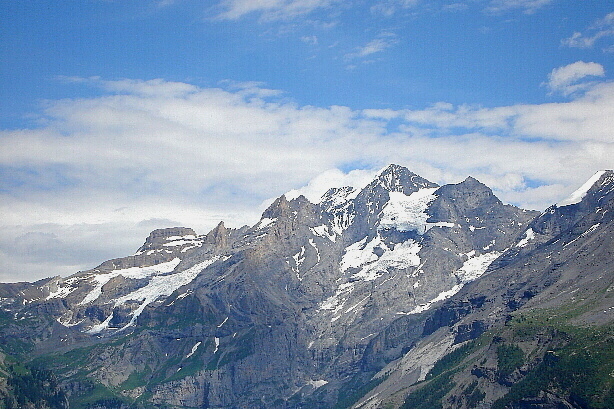 Wildi Frau (3274m), Blüemlisalp Rothorn (3297m), Blüemlisalphorn (3660m)
