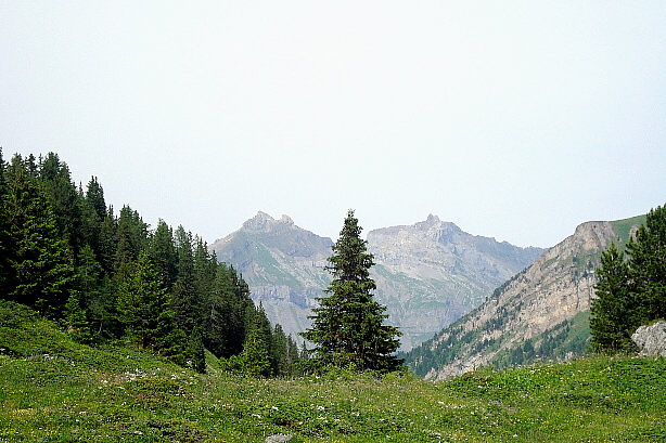 Zallershorn (2743m) and Dündenhorn (2862m)