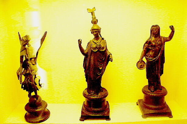 Small statues