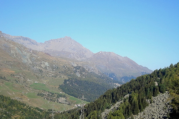 Piz Ablatsch (3203m), Piz Spegnas (2620m)