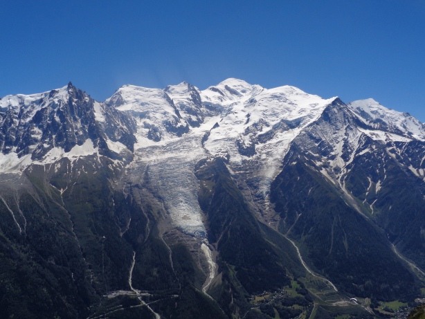 Aiguille du Midi, Mont Blanc du Tacul, Mont Blanc, Dôme du Goûter