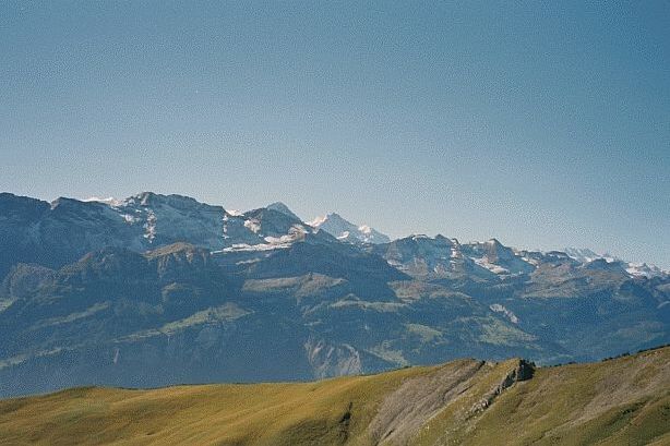 View to the Bernese Oberland
