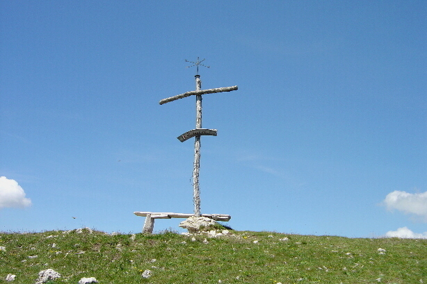 Gipfelkreuz Le Soliat (1463m)