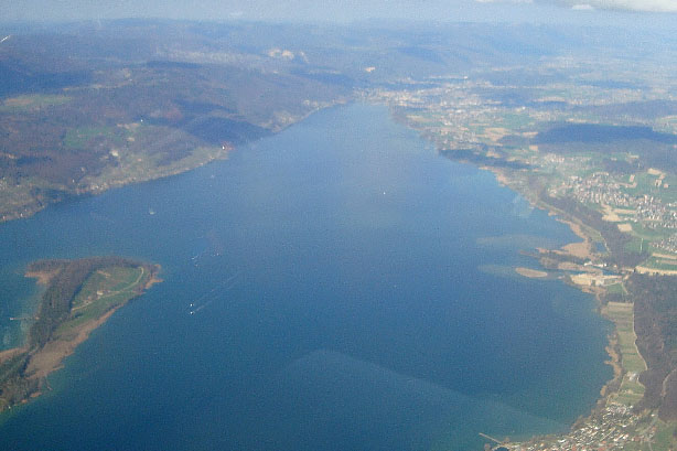 Bielersee und St. Petersinsel