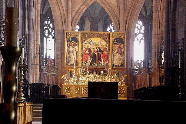 Interior view of of the cathedral