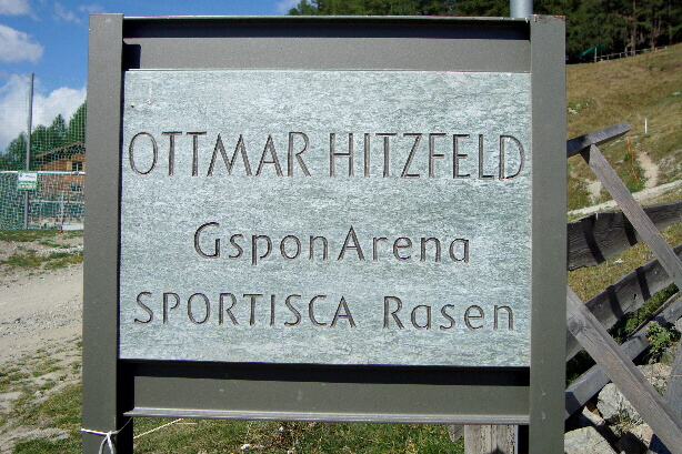 Ottmar Hitzfeld - Gspon Arena