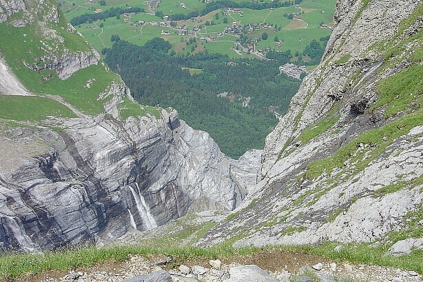 View down from Zybachs Platten