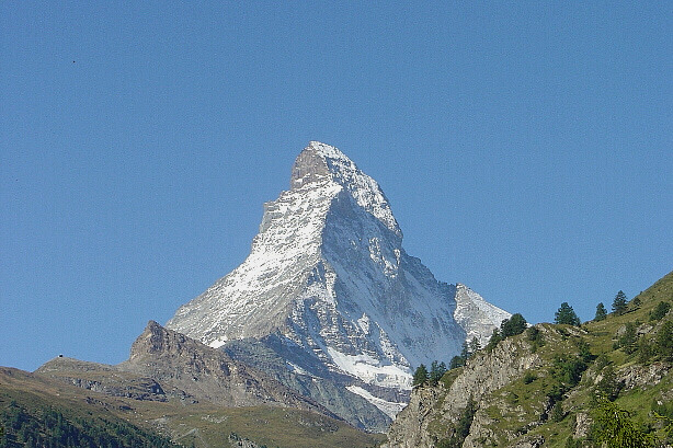 Matterhorn (4478m) von Zermatt