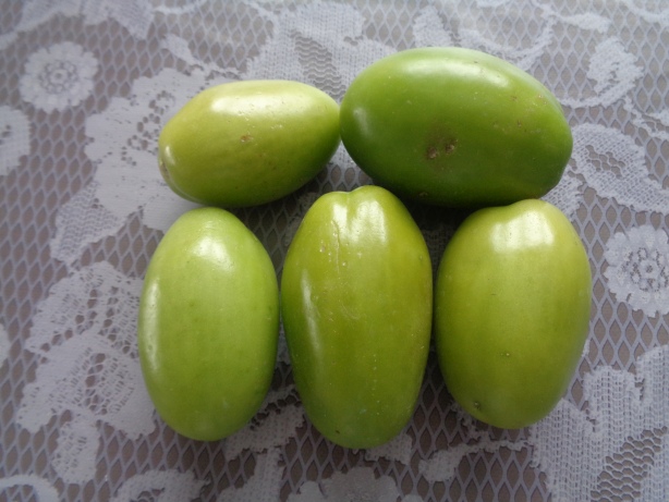 500 grams of green tomatoes