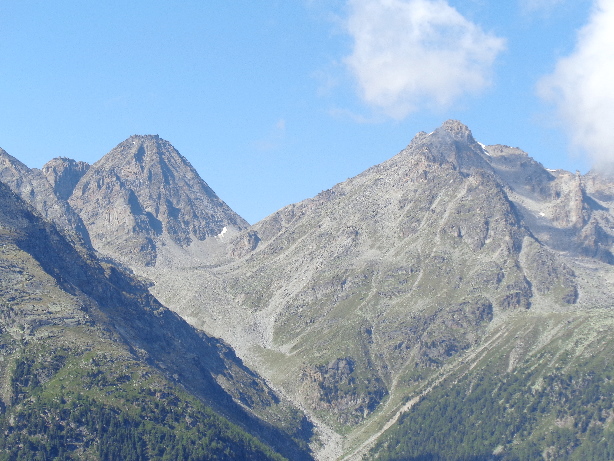 Färichhorn (3292m) und Rihorn (2916m)