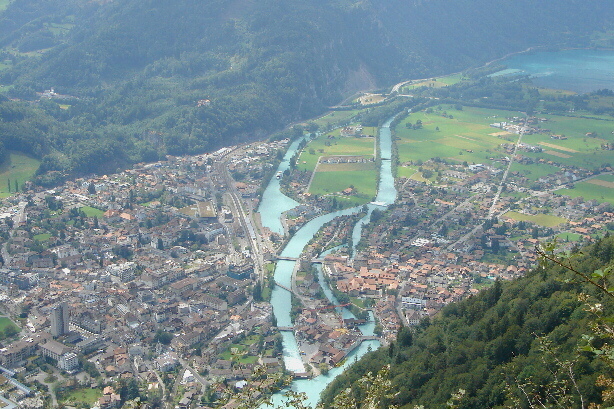 Ship channel and Aare river