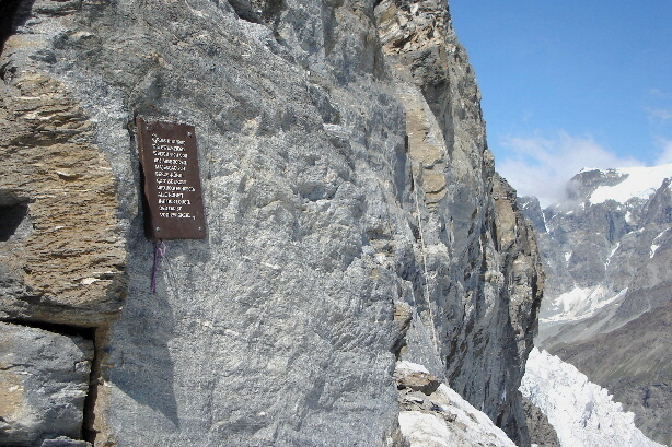 Here the climbing to Matterhorn begins