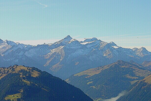 Sanetschhorn (2924m), Oldenhorn / Becca d'Audon (3123m), Sommet des Diablerets (3210m)