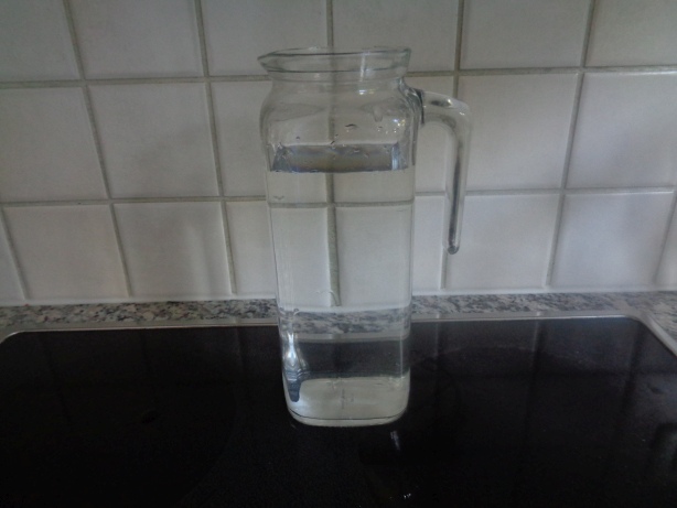 2.5 liters of water