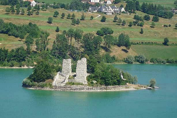 Ile d'Ogoz - Lac de Gruyère