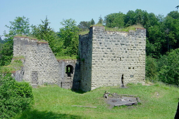 Ruine Grasburg (Unterburg) - Lanzenhäusern