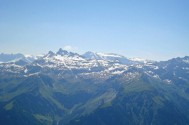 Kärpf (2794m), Glarner Vorab (3018m), Bündner Vorab (3028m)