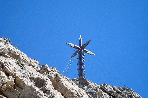 Summit cross of Greitspitze (2867m)