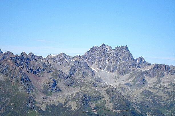 Küchlspitze (3147m), Kuchenspitze (3148m)