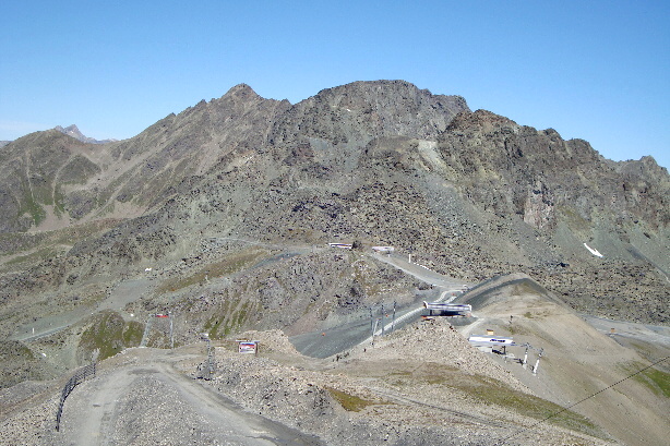 Bürkelkopf (3033m), Viderjoch (2732m) and Flimspitz (2929m)