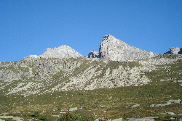 Bergseeschijen (2815m), Hochschijen (2634m)