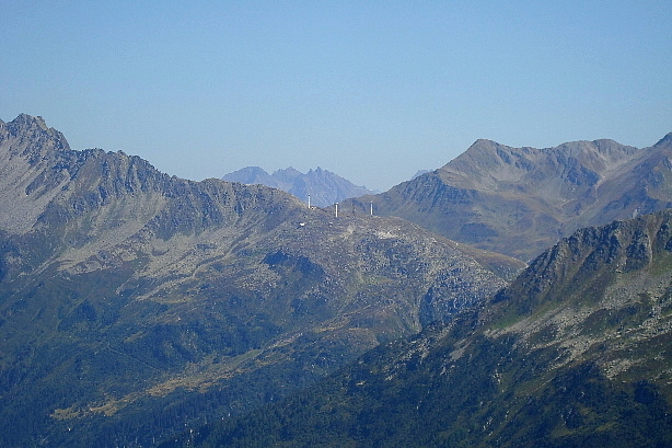 Pazolastock (2740m), Piz Uffiern (3151m), Piz Medel (3210m)