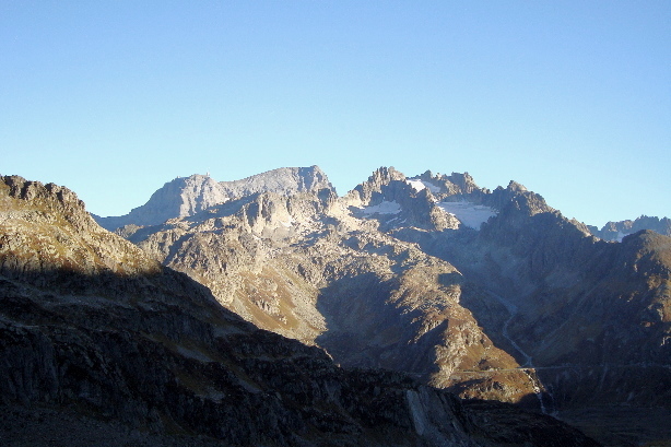 Titlis (3238m), Fünffingerstöck (2993m)