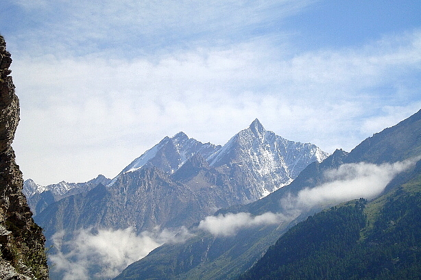 Dom (4545m) und Täschhorn (4490m)