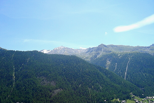 Hohtälligrat (3273m), Gornergrat (3135m)