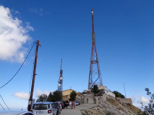 Gipfel Pantokrator (906m)