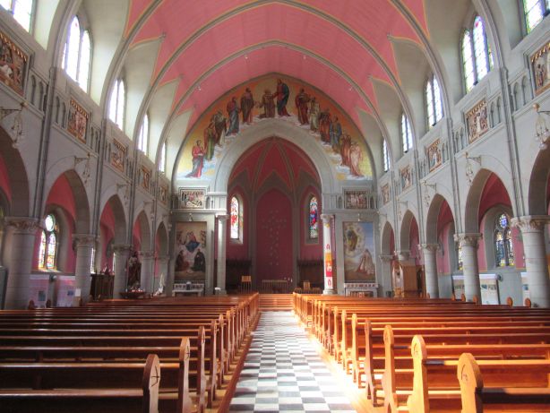 Interior view of Sacré-Coeur