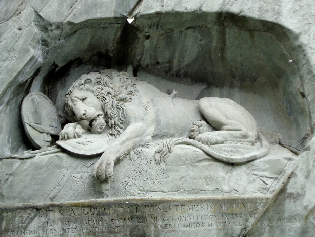Lion monument