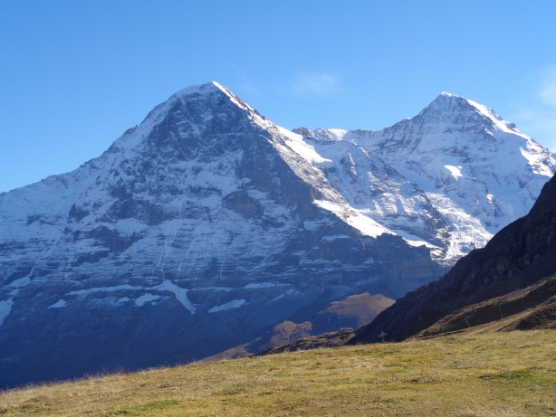 Eiger (3970m) and Mönch (4107m)