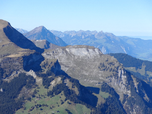 Niesen (2362m), Ballehöchst (2095m), Stockhornkette