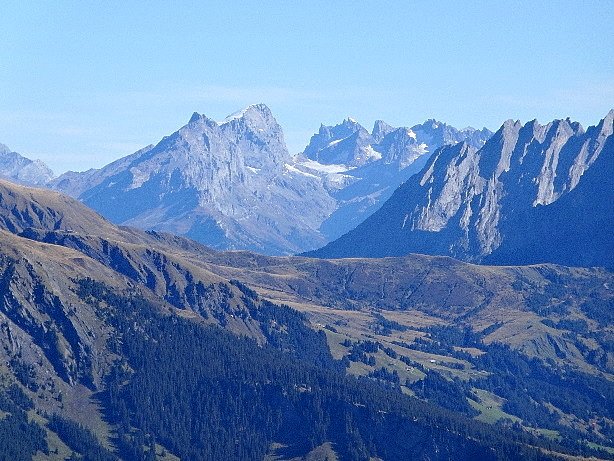 Grosse Scheidegg (1962m) in the foreground