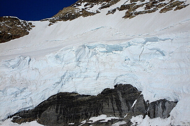 Gletscherabbrüche vom Mönch