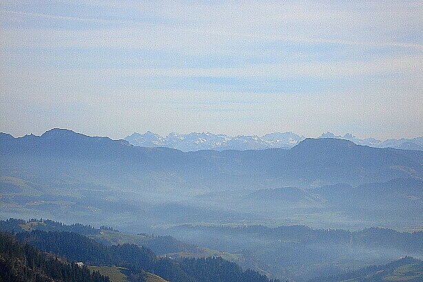 Schlossberg (3133m), Gross Spannort (3198m), Schimbrig (1815m)