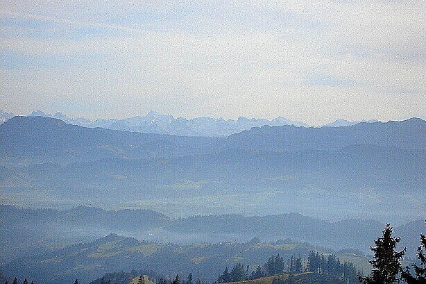 Gross Spannort (3198m), Titlis (3238m), Sustenhorn (3503m)