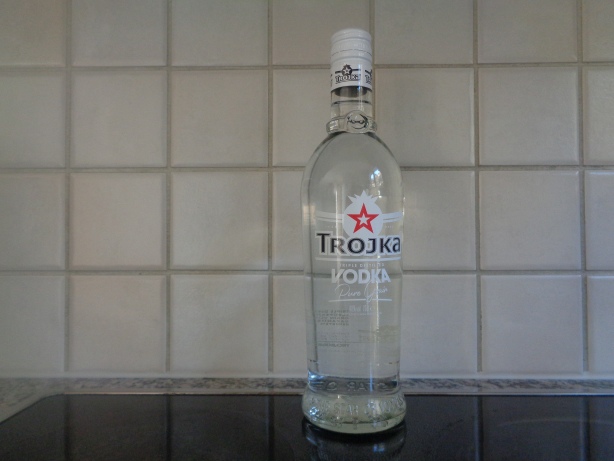7 Deziliter hochwertiger (pure grain) Wodka