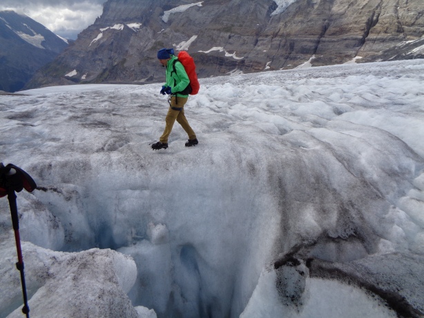 Gletscherspalte