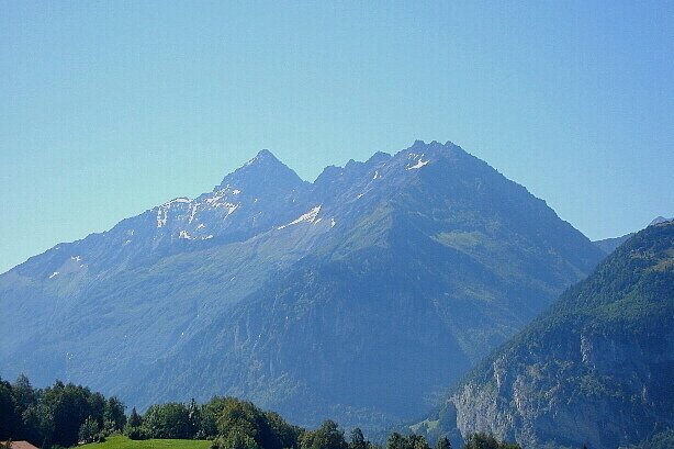 Mährenhorn (2923m) and Bänzlauistock (2530m)