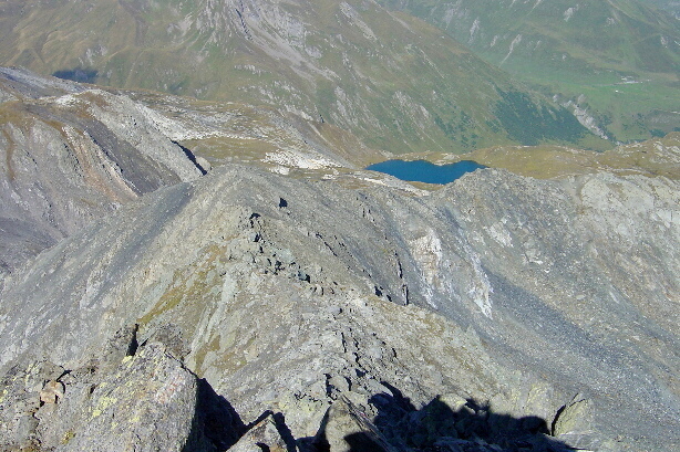On the summit of Pointe de Drône (2949m)