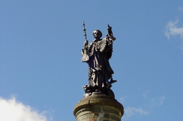 Statue des Heiligen Bernhard