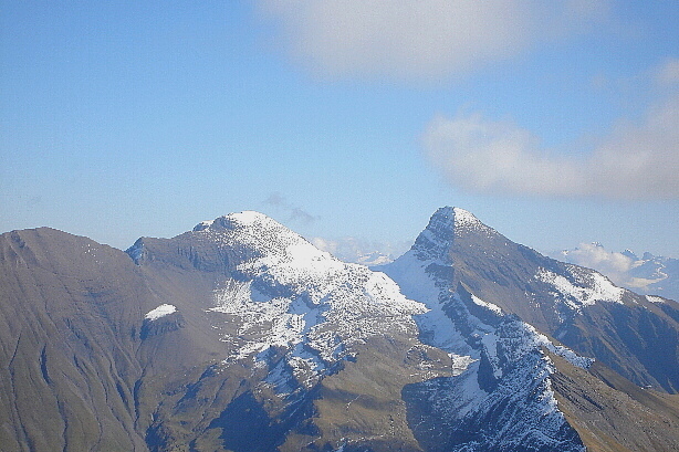 Wildgärst (2891m) und Schwarzhorn (2928m)