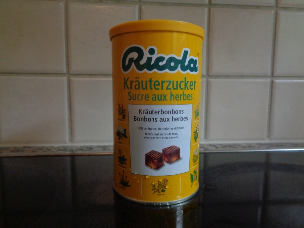 1 Dose Ricola Kräuterzucker Bonbons (400 Gramm)