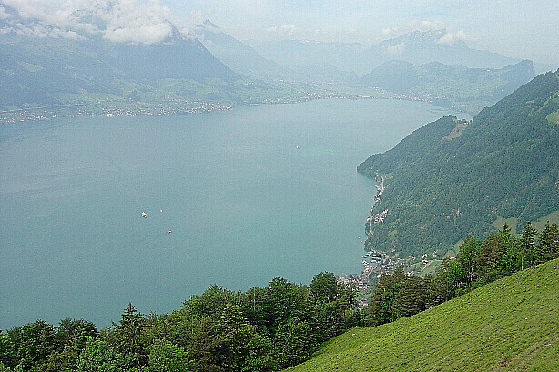 Lake Lucerne and Pilatus (2118m)